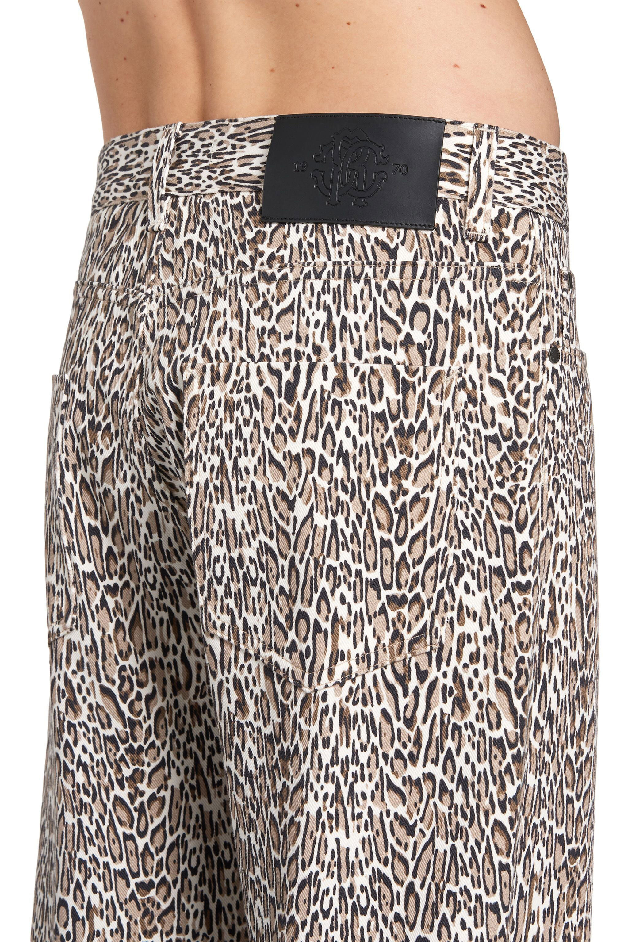 RC Micro Jaguar Print Jeans NATURAL INJ265-DXP58