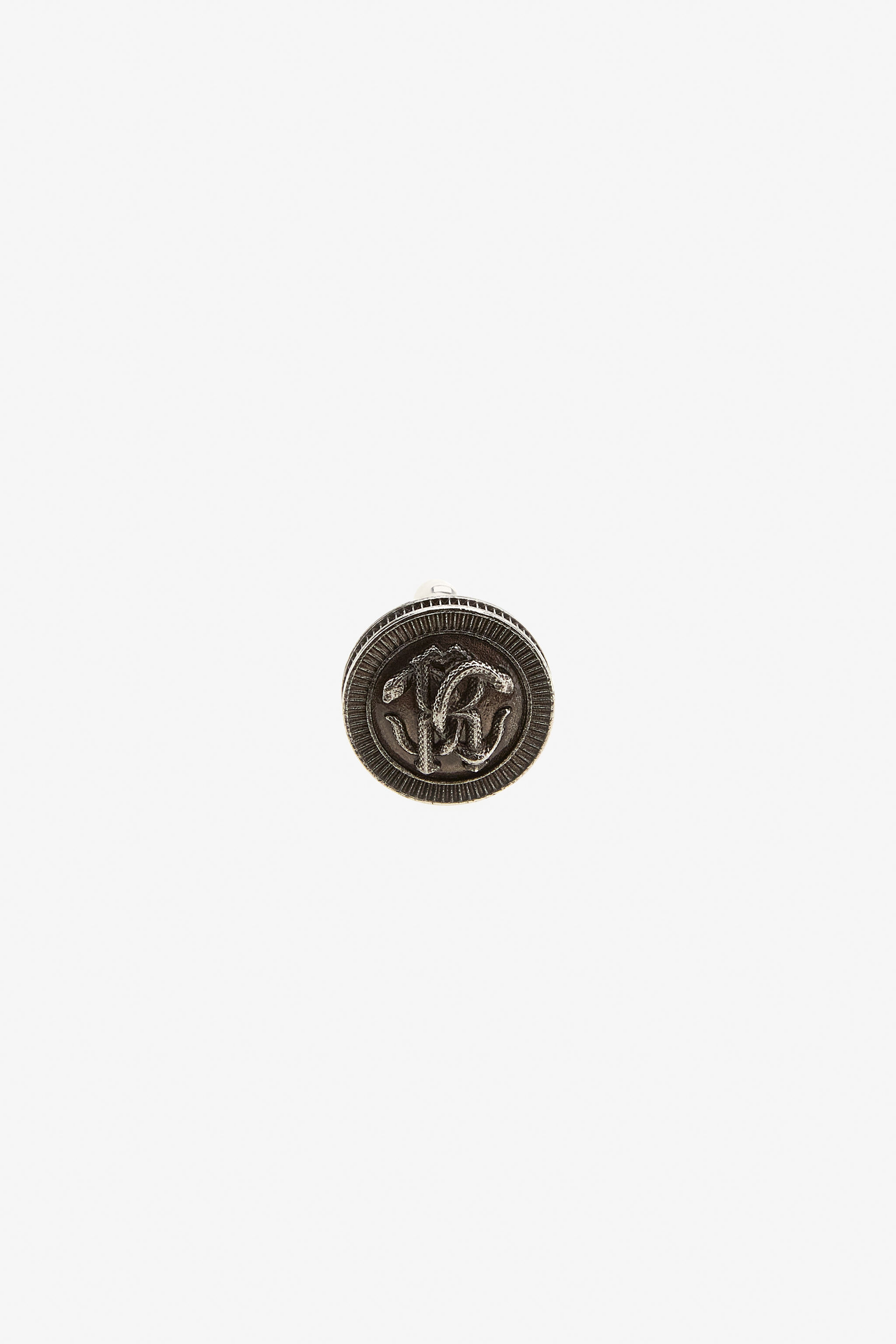 RC Cufflinks with Monogram RC Argent SRG009-AM258