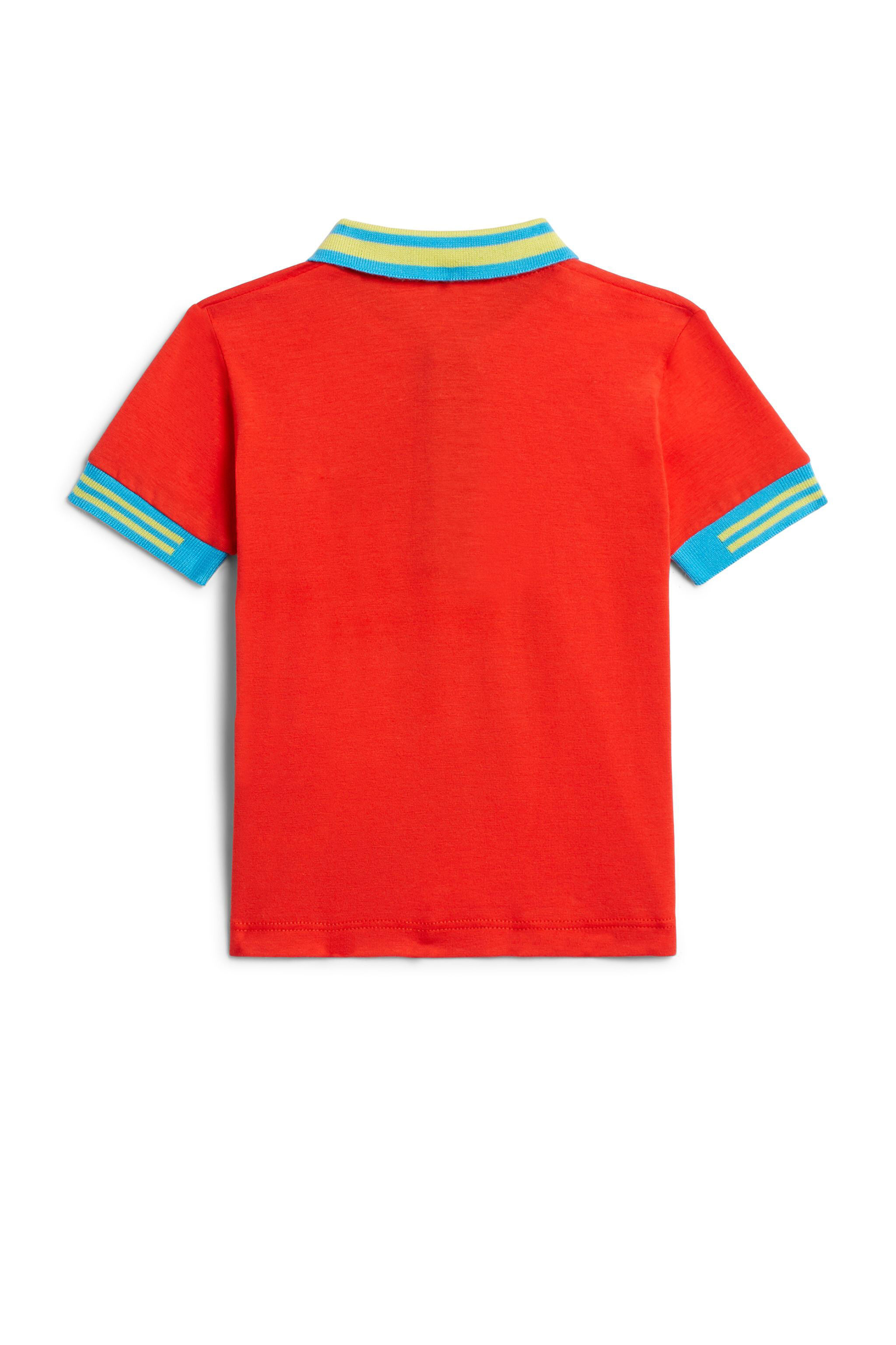 JU Pop logo polo shirt RED IJT692-JV025