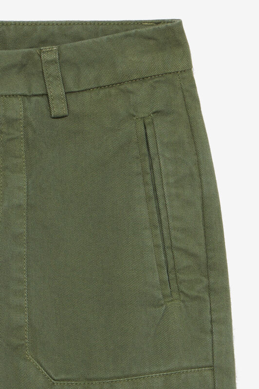 JU Pantalon Cargo Vert UJT20H-CE035