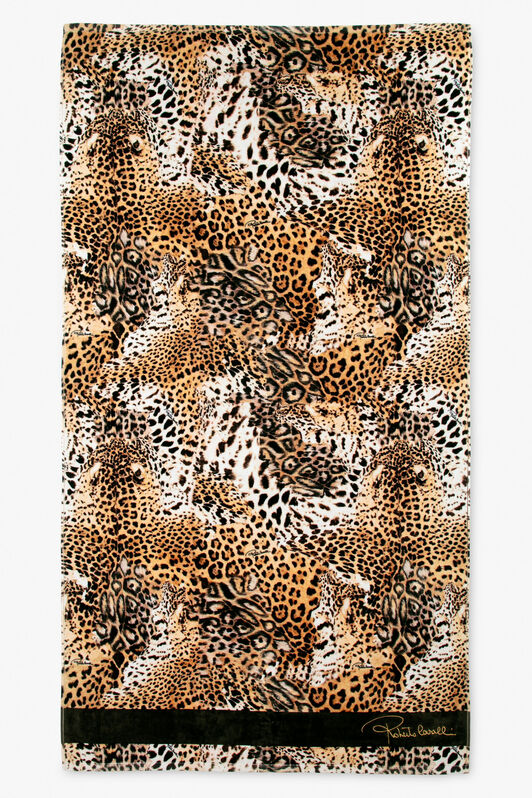HO Strandtuch mit Jaguar Skin-Print UNIQUE COLOR UALH04-IH005