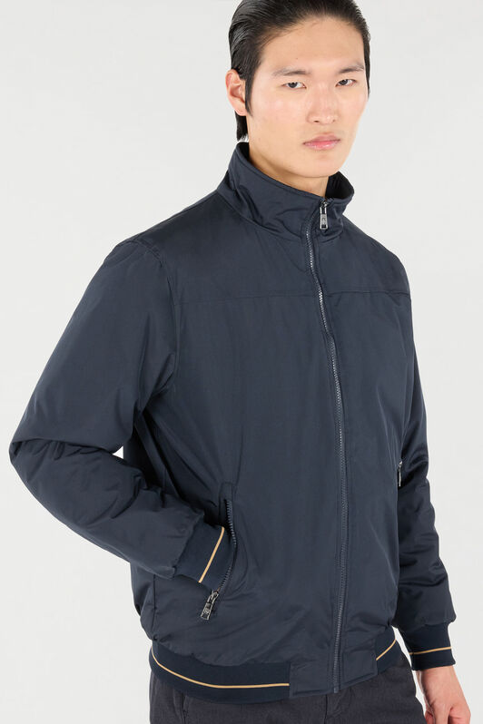 RC Bomber Imbottito Con Zip Blu scuro OOT40A-SBO02