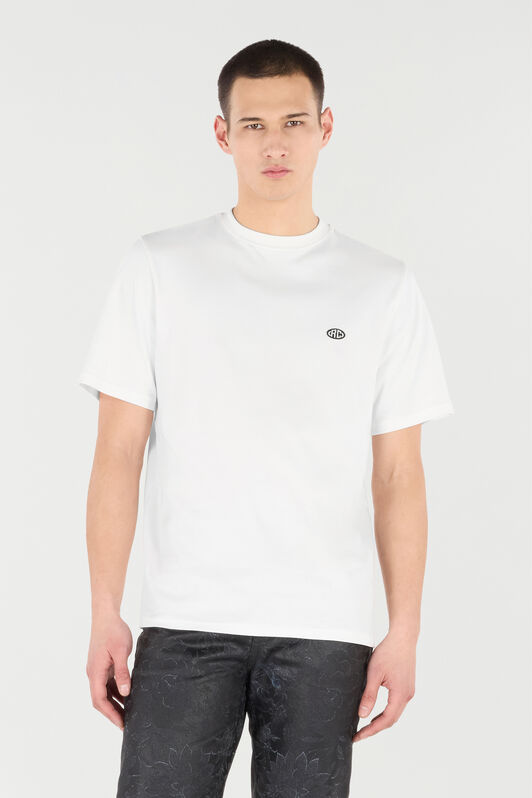 RC T-Shirt Con Patch Logata Bianco VNT61D-JJ080