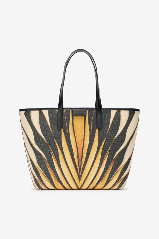 RC Ray Of Gold Print Shopping Bag ST.ROG/NERO UKB001-AC567