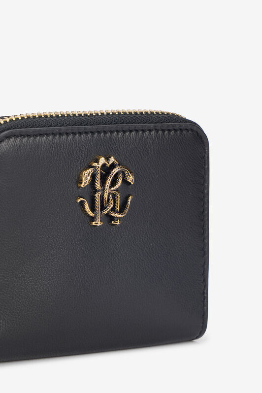 RC Small Wallet with Mirror Snake Monogram Black SKA003-PNE02