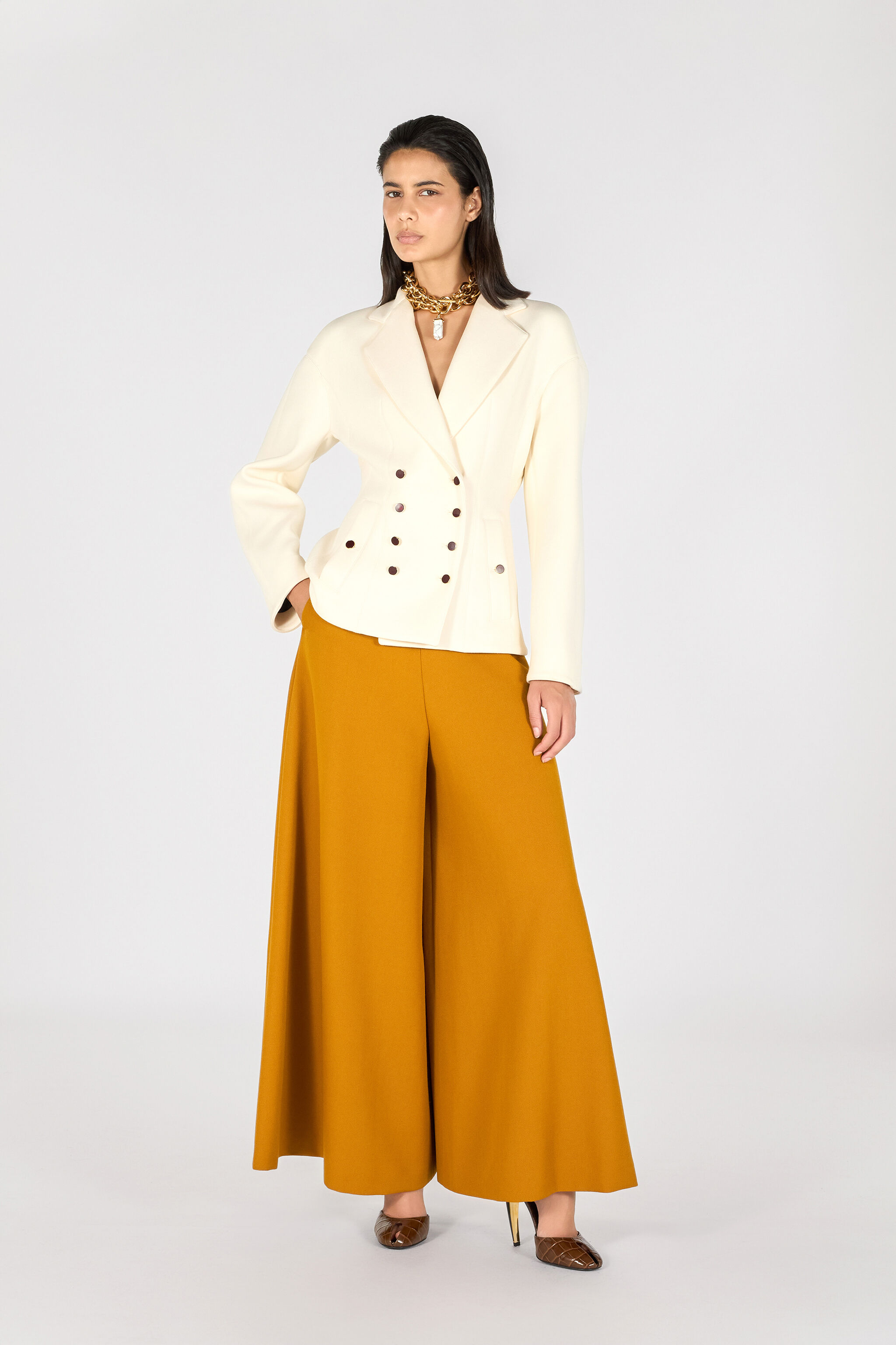 RC Blazer Croisé Ivoire TWT406-VI037