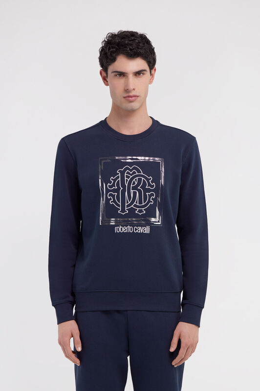 RC Printed sweatshirt Dark blue NOT66B-CF052