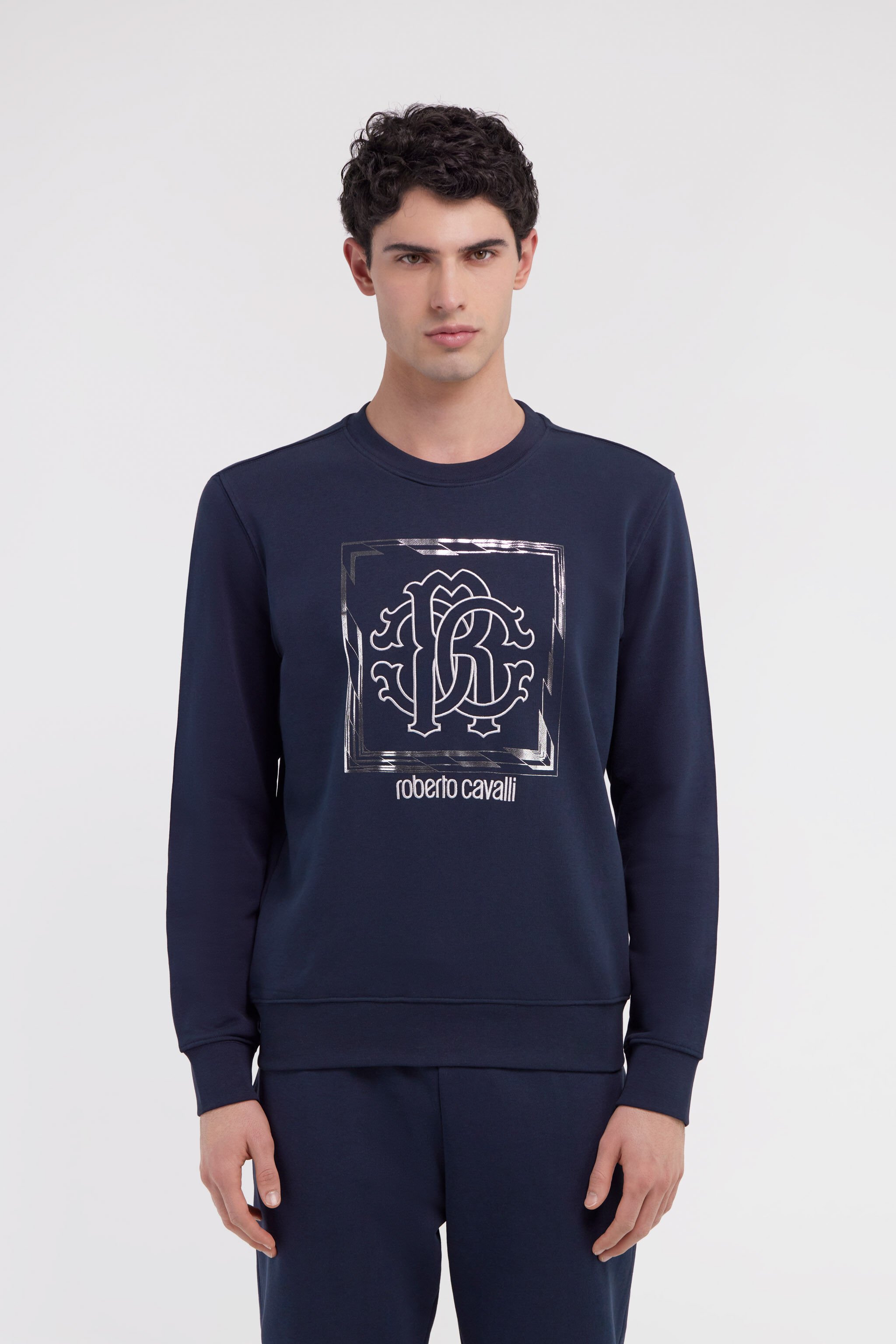 RC Printed sweatshirt Dark blue NOT66B-CF052