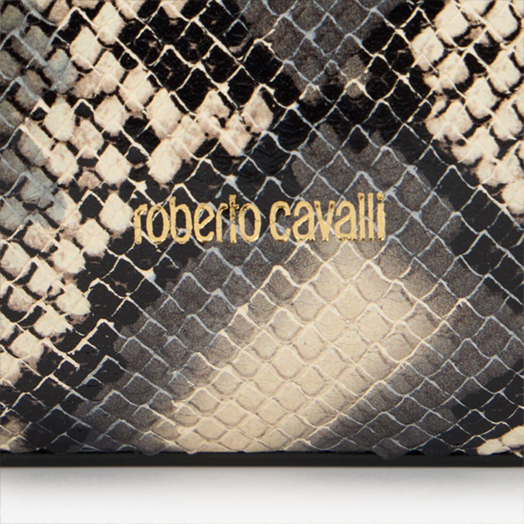 RC Roar Bag snake printed BIANCO/NERO TWB002-PZ02S