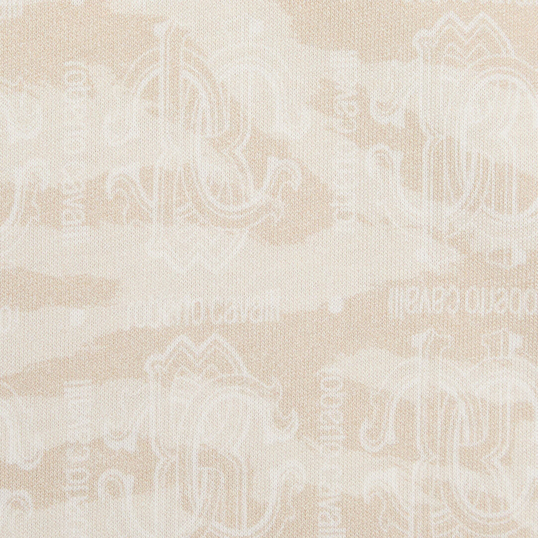 JU Polo Con Stampa Tiger Skin Avorio UJT64D-JFO44