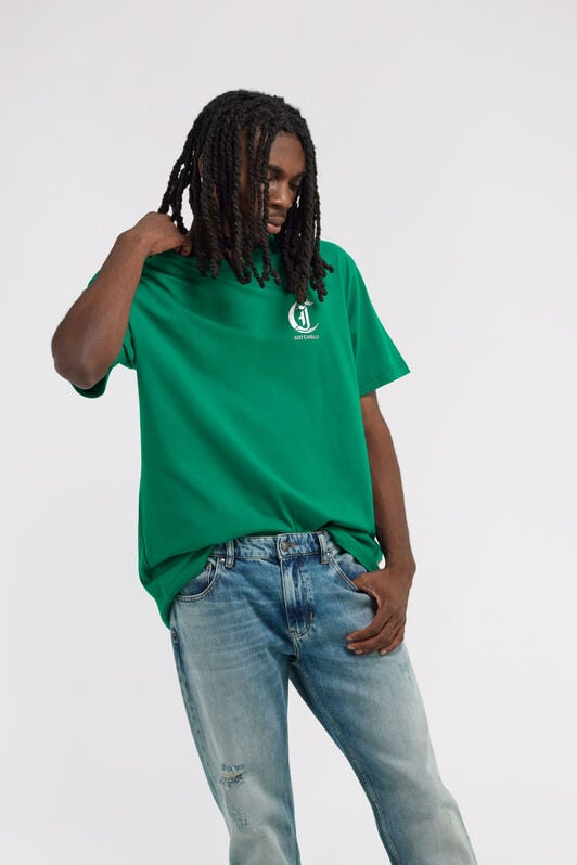 JC Just Cavalli T-shirt JC Just Cavalli T-shirt Green TFT043-TF060