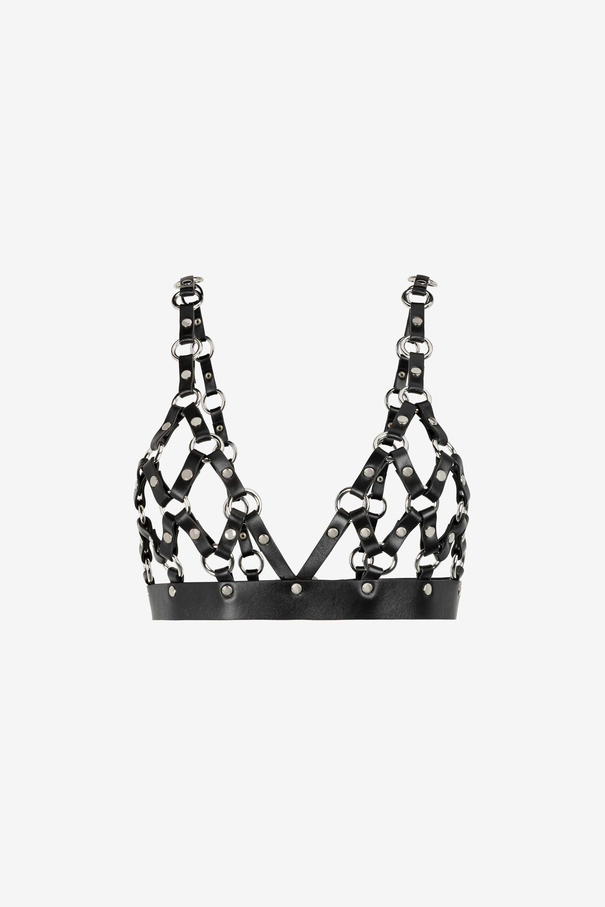 White harness bralette best sale