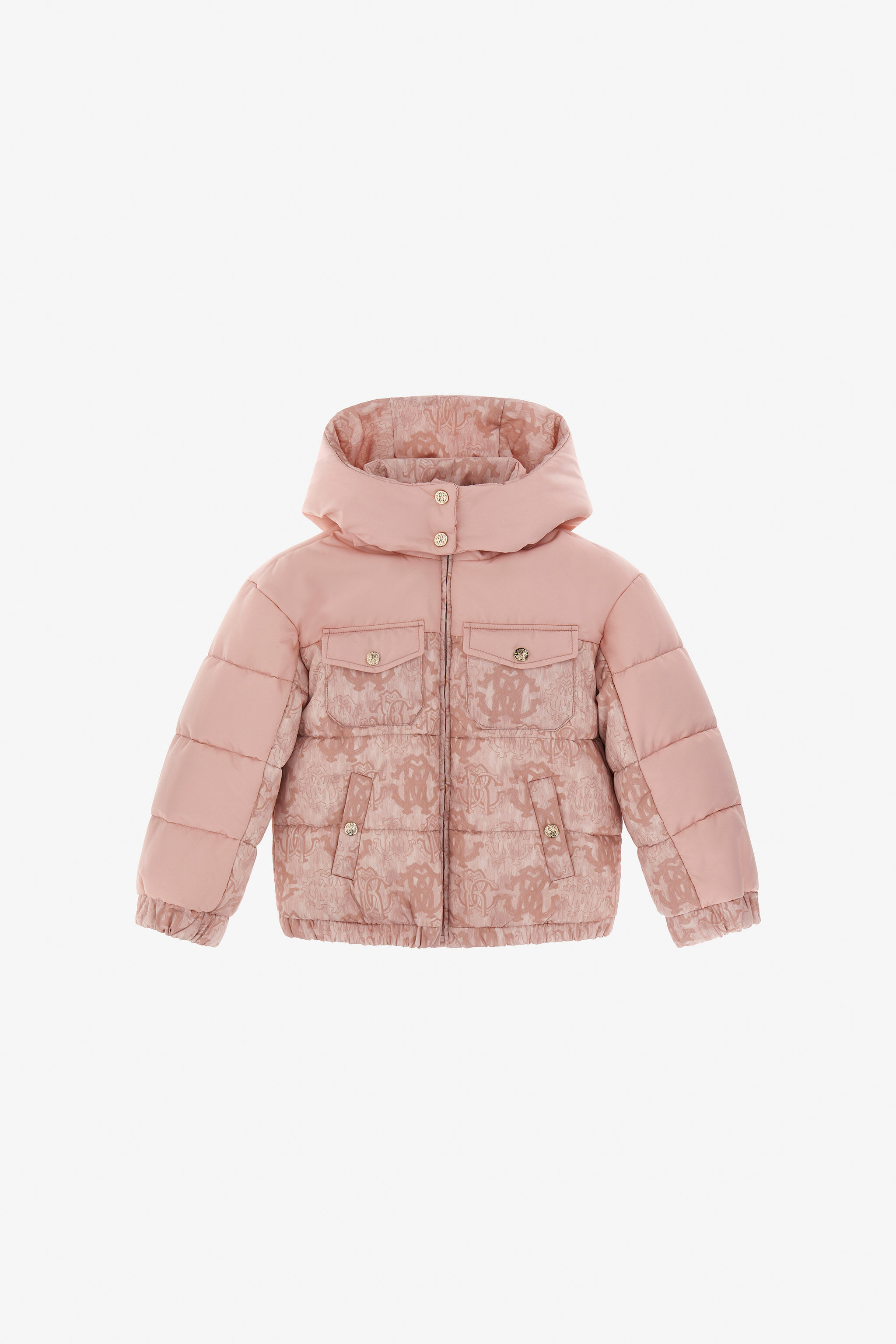JU Giacca con Logo RC Rosa TJT42D-5RM07