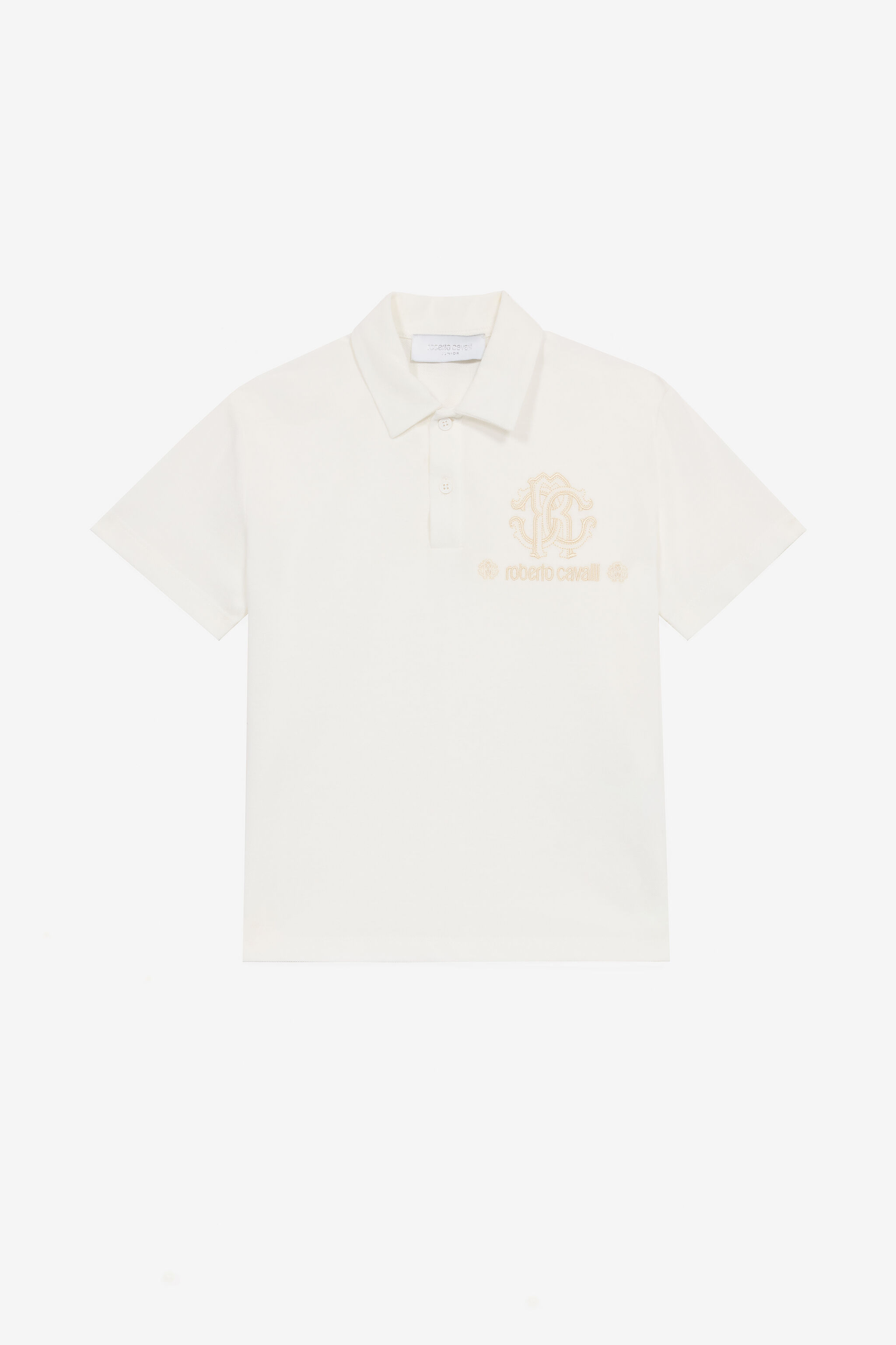 JU Polo Avec Monogramme RC Et Lettrage Blanc UJT64E-KB001