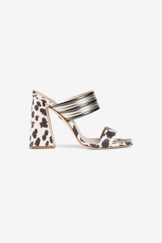 RC Animal-print block-heel sandals RC Animal-print block-heel sandals MURENA/LMINATO MIX QKS007-PA058