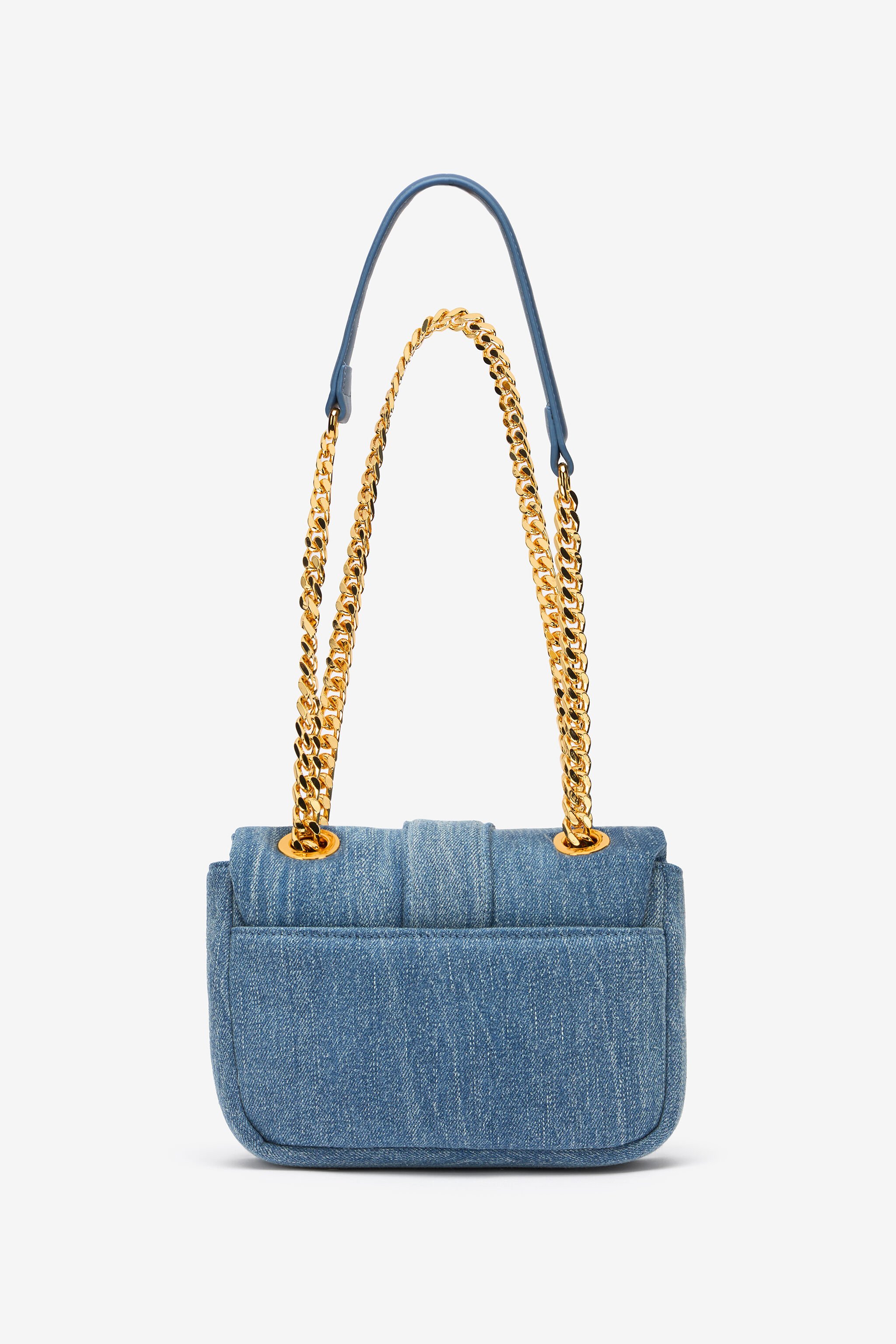 JC Kleine Umhängetasche Aus Denim INDACO CHIARO UFB057-UF426