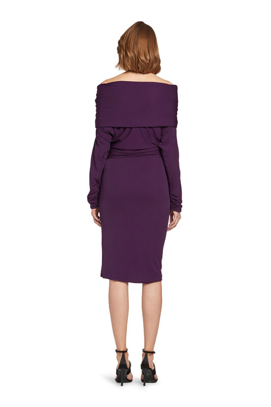 RC Robe froncée à haut bénitier Violet JQT125-JJ035