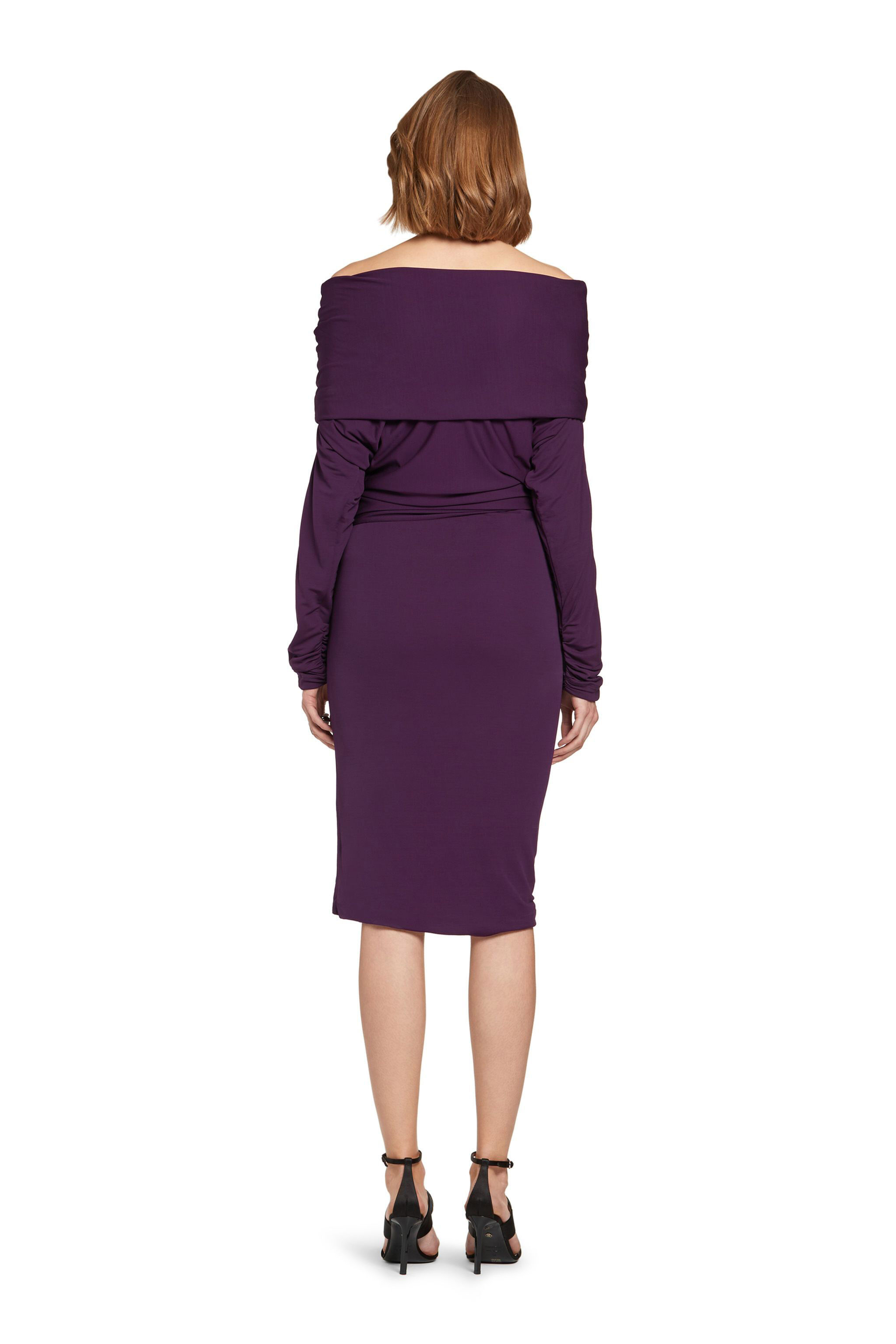 RC Robe froncée à haut bénitier Violet JQT125-JJ035