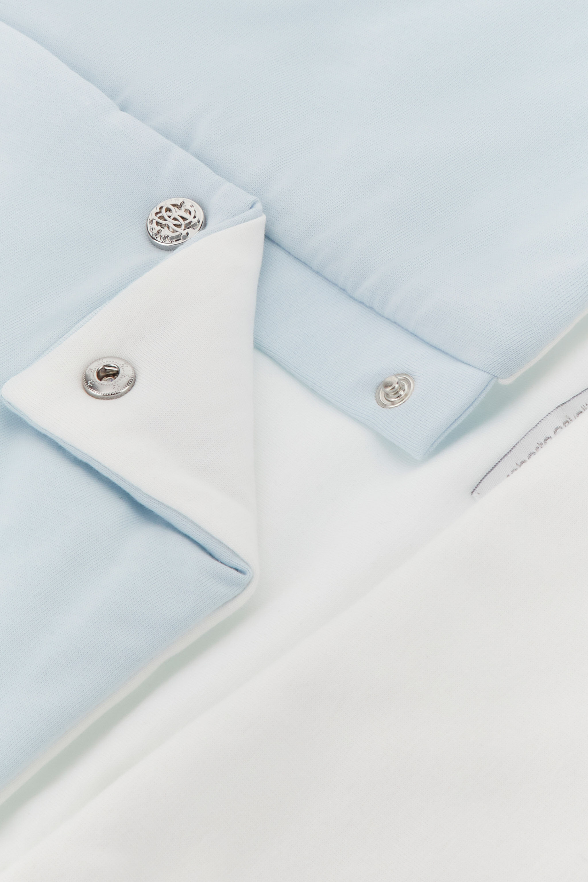JU Sleeping Bag With RC Monogram And Decorations BABY BLUE TJT813-JD001
