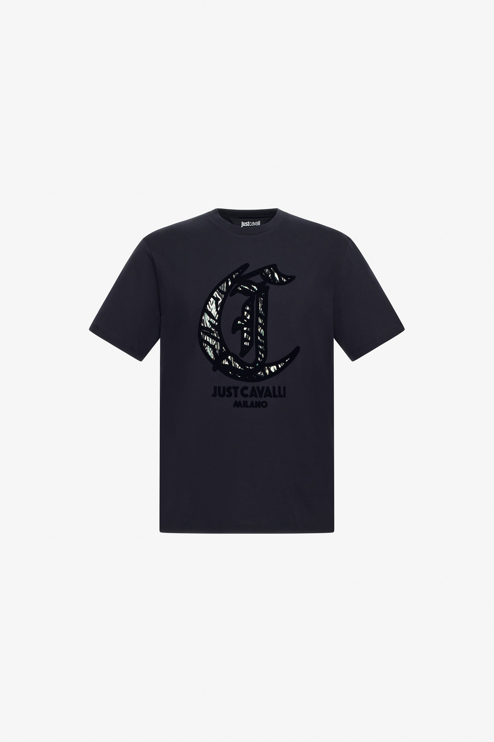JC Just Cavalli T-shirt Black TFT037-TF054