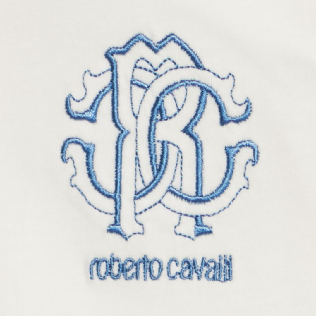 JU Polo Con Monogram RC E Logo Bianco UJT640-JD001