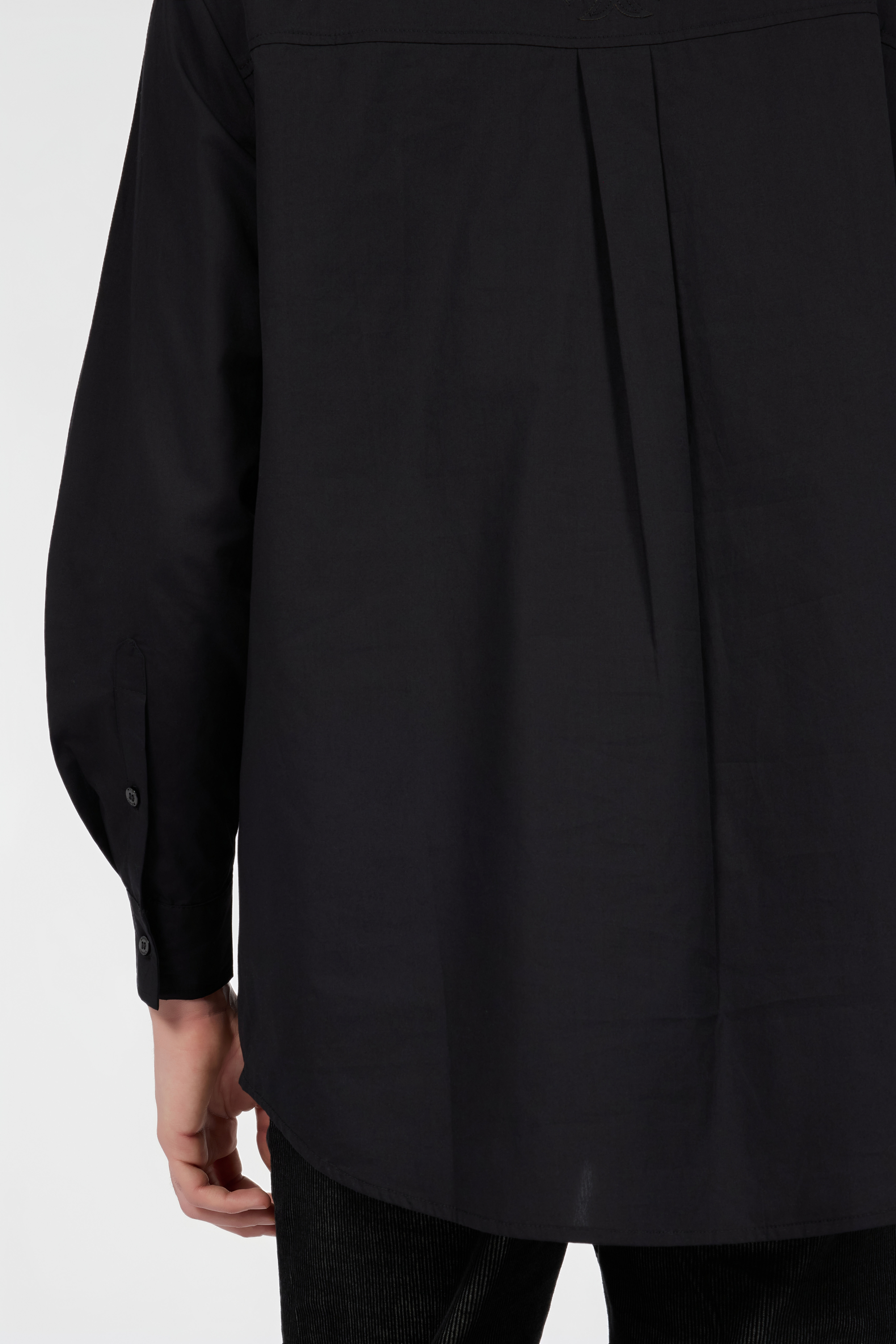 JC Camisa De Algodón Negra BLACK VFT218-VF365