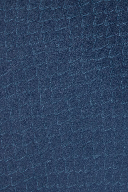 RC Robe Longue À Imprimé Serpent Bleu foncé UKT112-SZN57