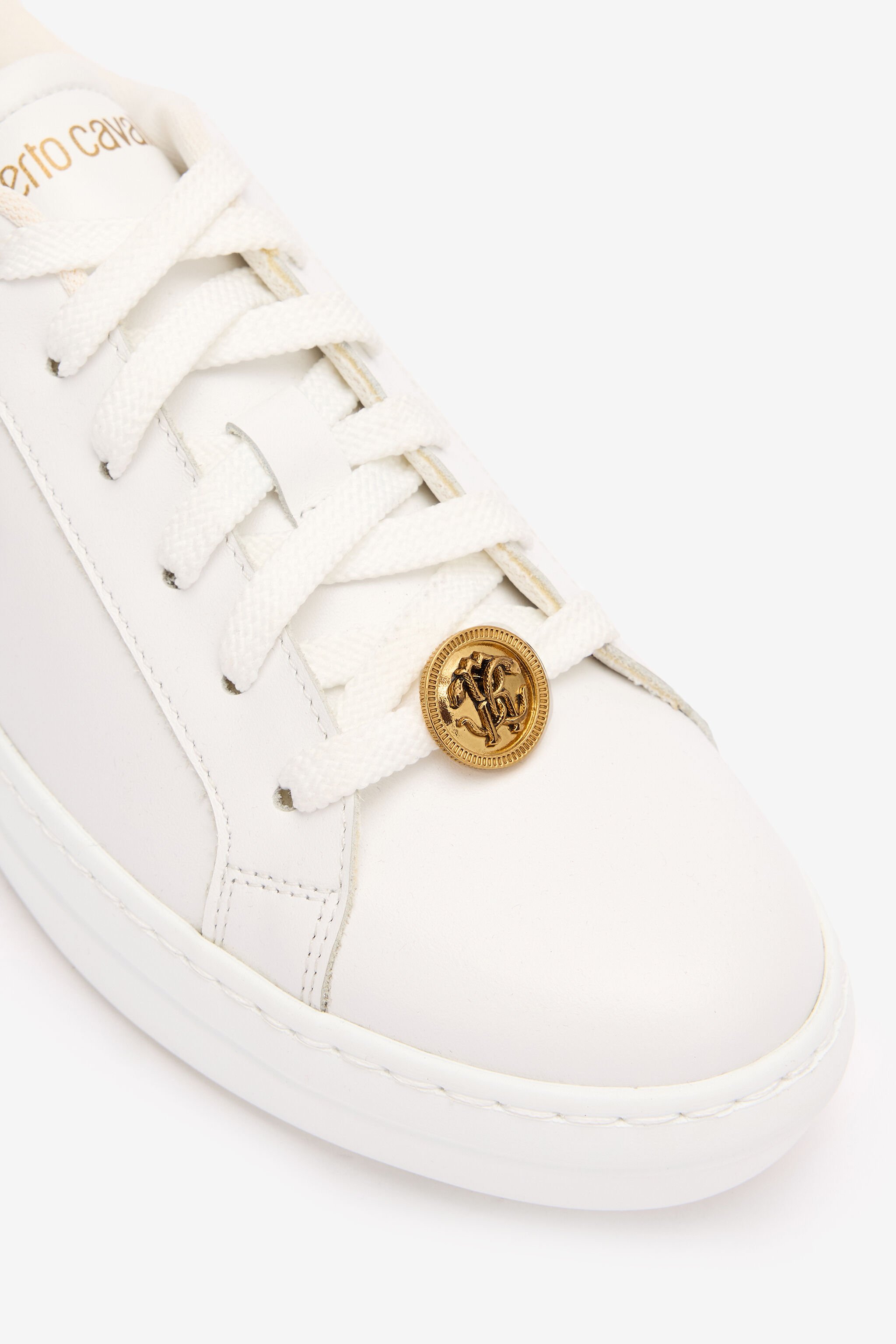 RC Sneakers With Snake Scale Back White UKS033-PZ95A