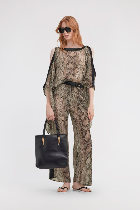 RC Snake print Kaftan PHYTON KSW00B-7GI18