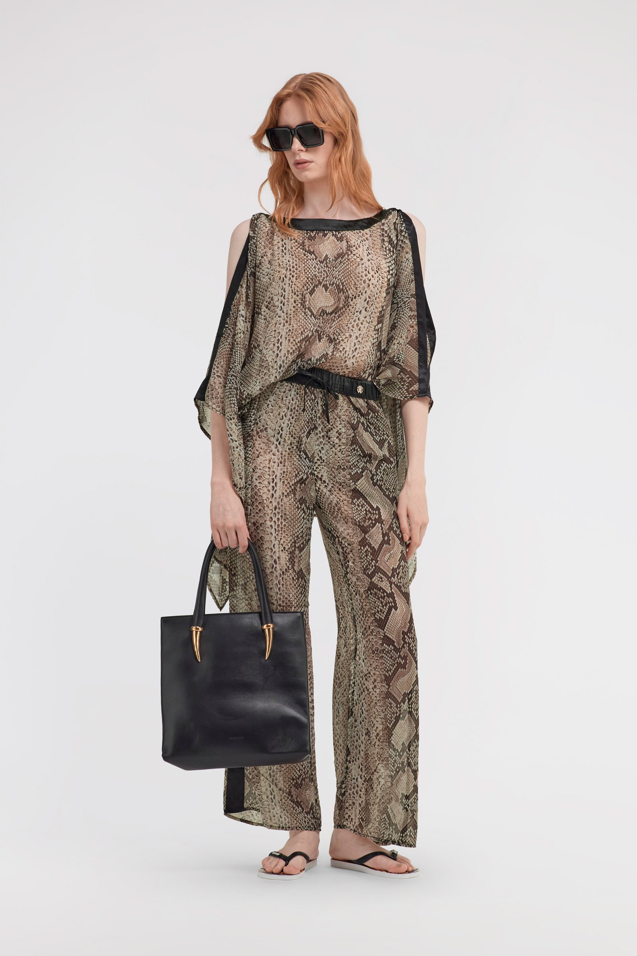 RC Snake print Kaftan PHYTON KSW00B-7GI18