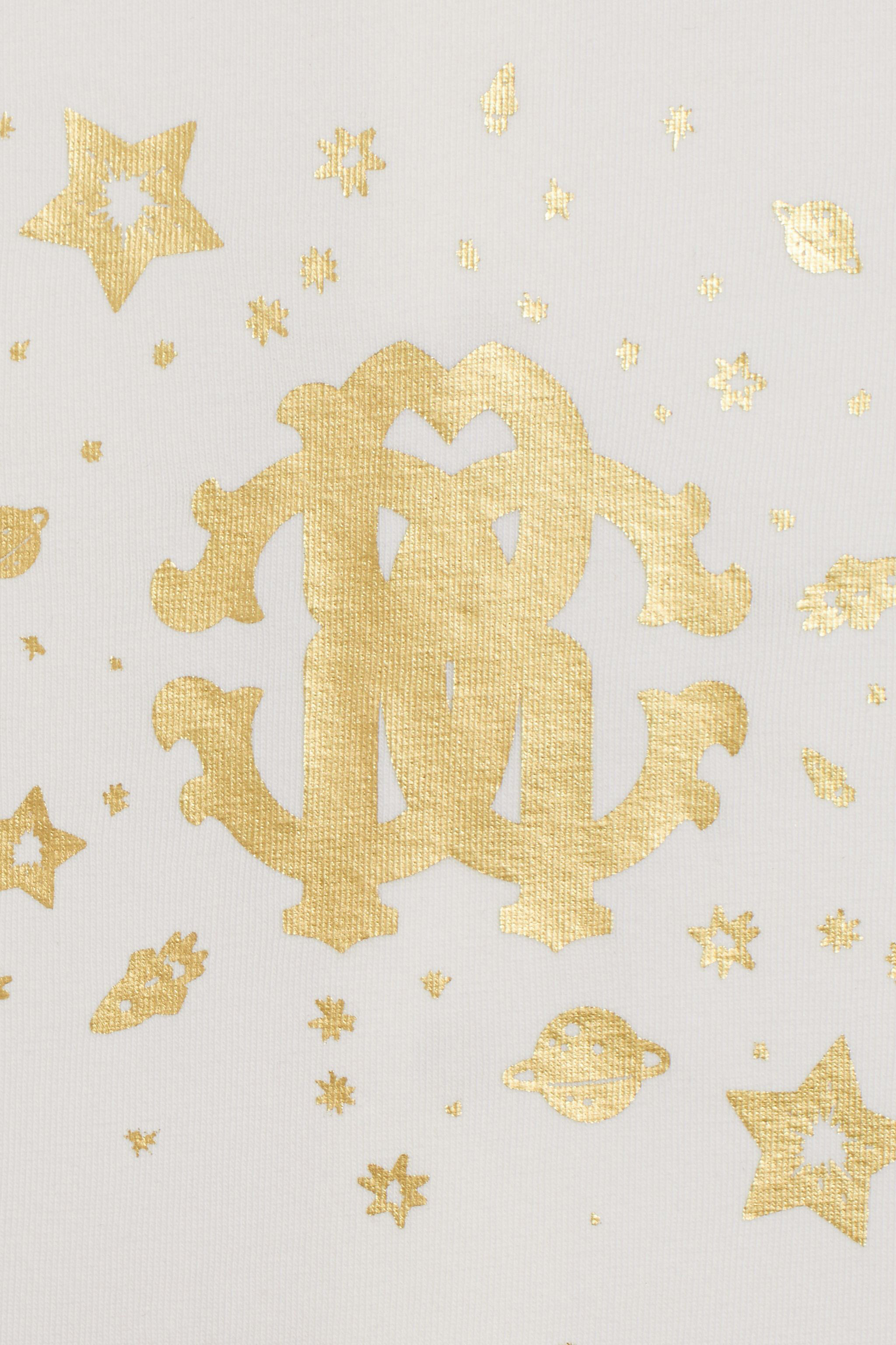JU Space Logo newborn kit MILKY WHITE/GOLD IJT868-JV025