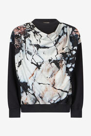 ${brand} Sudadera Con Estampado Marble ${colorDescription} ${masterID}