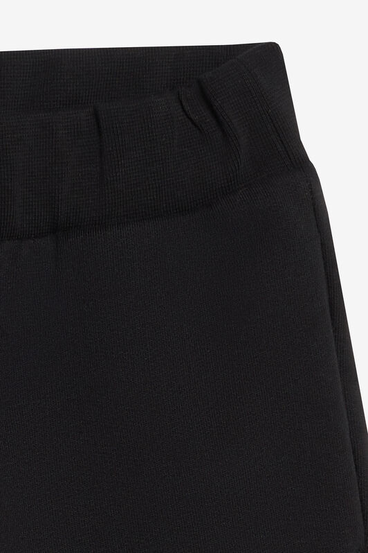 JU Jogginghose Mit Print Rosen Auf Einem Bein Schwarz UJT23A-CF050