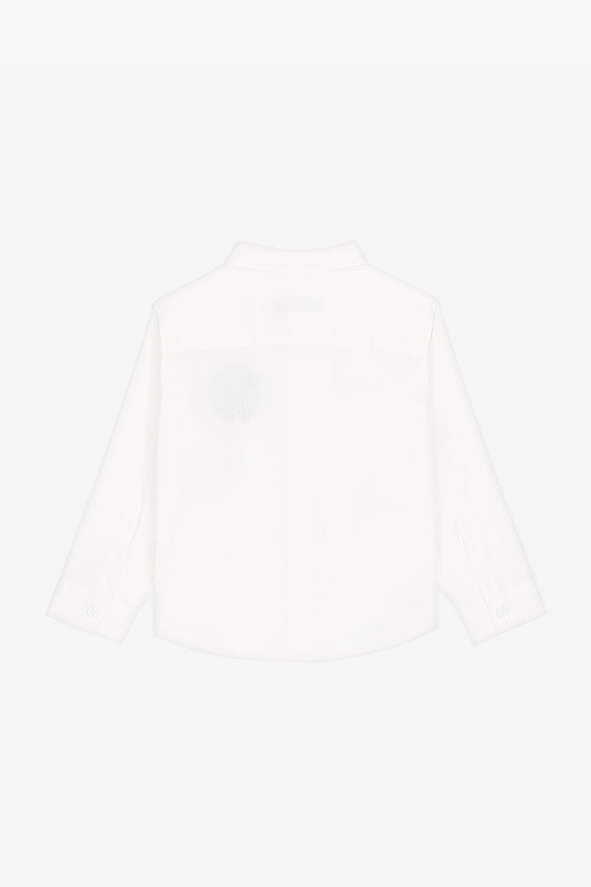JU RC Monogram Cotton Shirt White RJT700-CH004
