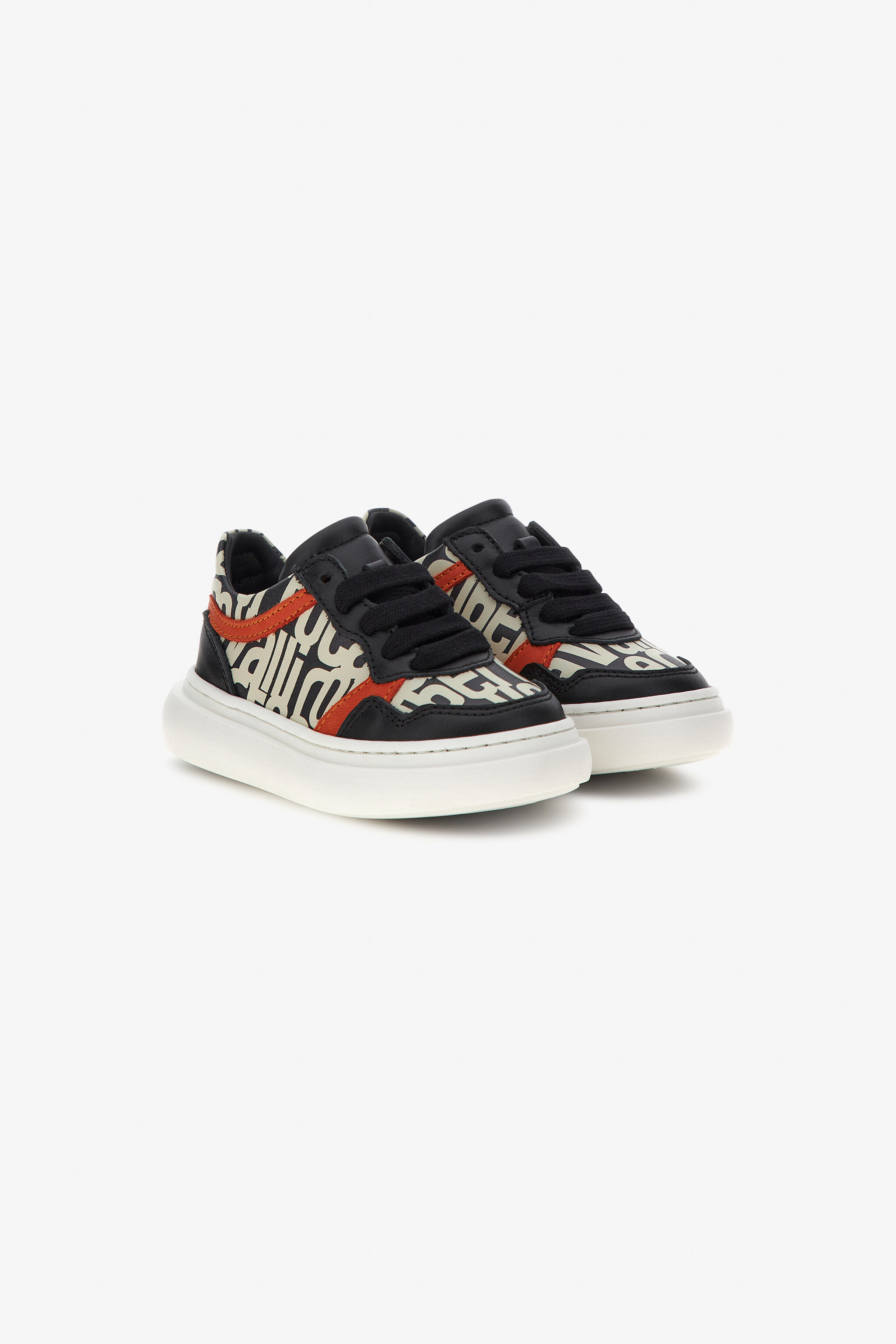 JU Sneaker Black/White RJS00R-PZJ02