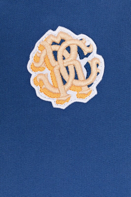 JU RC Monogram Cotton Hoodie JU RC Monogram Cotton Hoodie Blue RJT90F-CF050