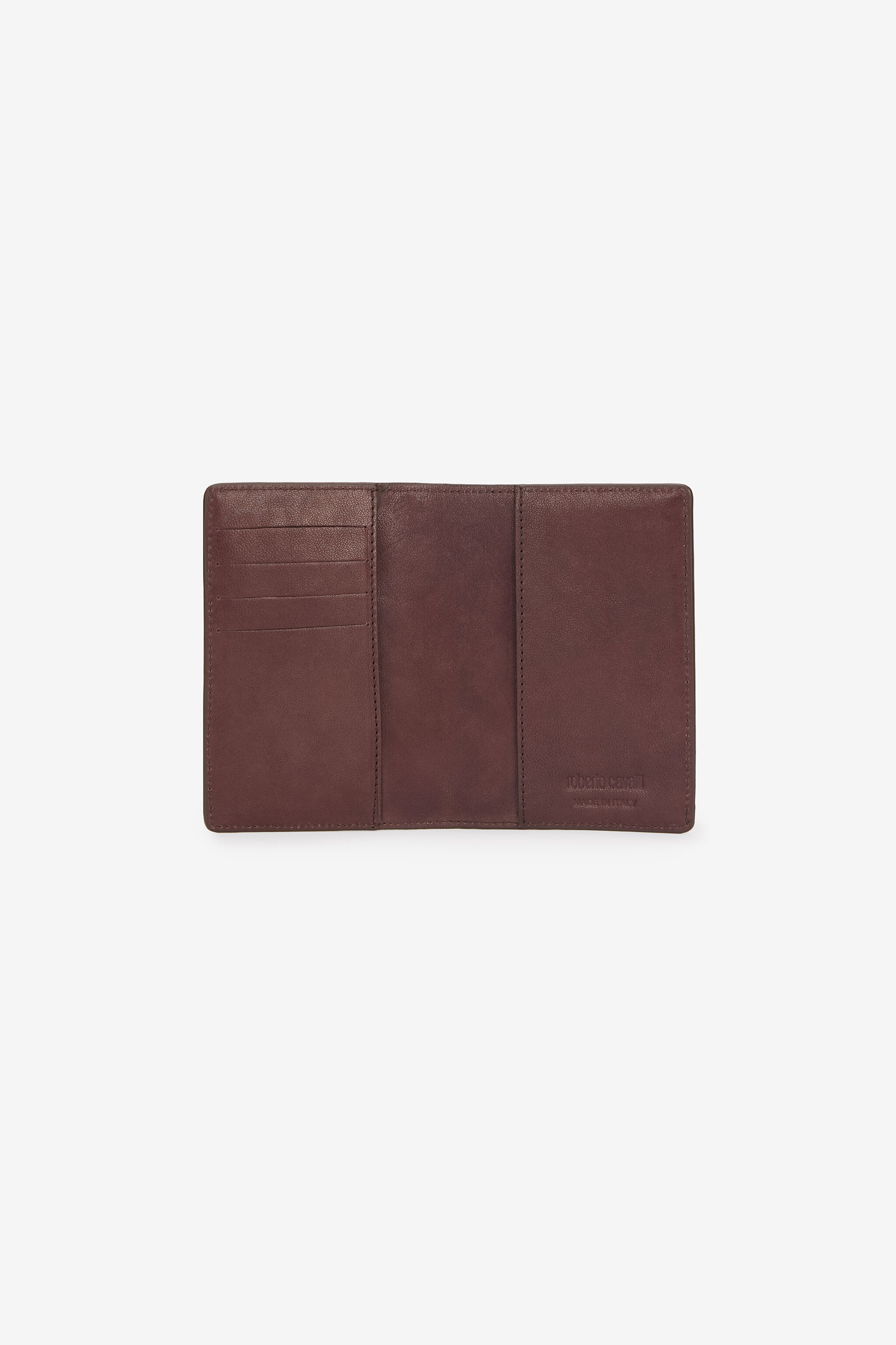 RC Bi-Fold Wallet with RC Monogram Brown VRA002-PGB00