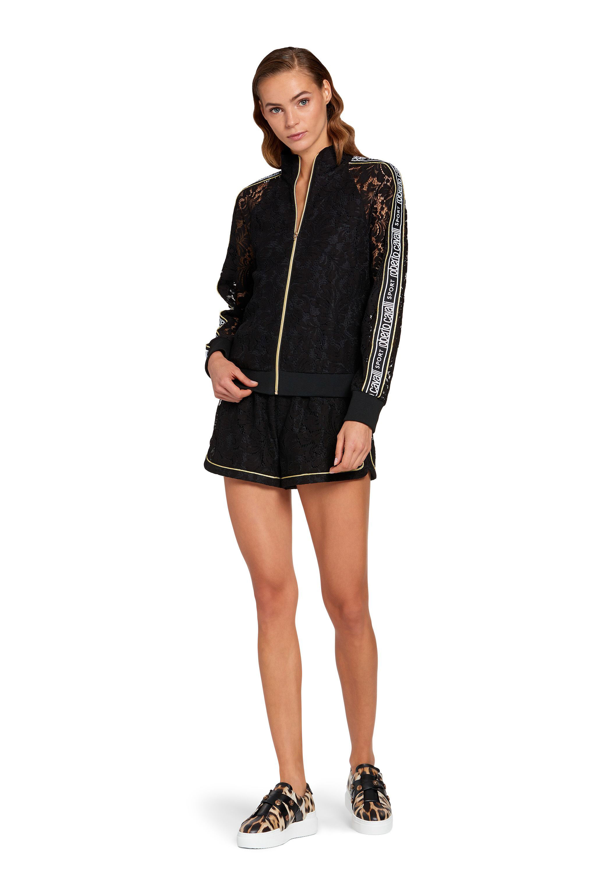 UG Shorts sportivi con pizzo BLACK KYY01S-RP010