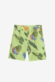 JU Bermudas Con Estampado Tropicana LIME GREEN WJT22C-7MR12