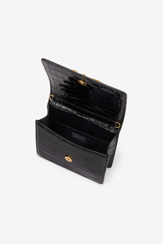 RC Roar Bag piccola con tigri gioiello Nero SKB025-PZ975