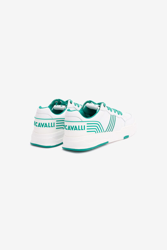 JC Sneakers Avec Détails Ajourés White, Green SFS059-SF305