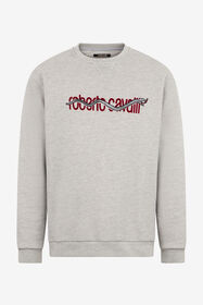 ${brand} Snake Logo Sweatshirt Grey ${colorDescription} ${masterID}