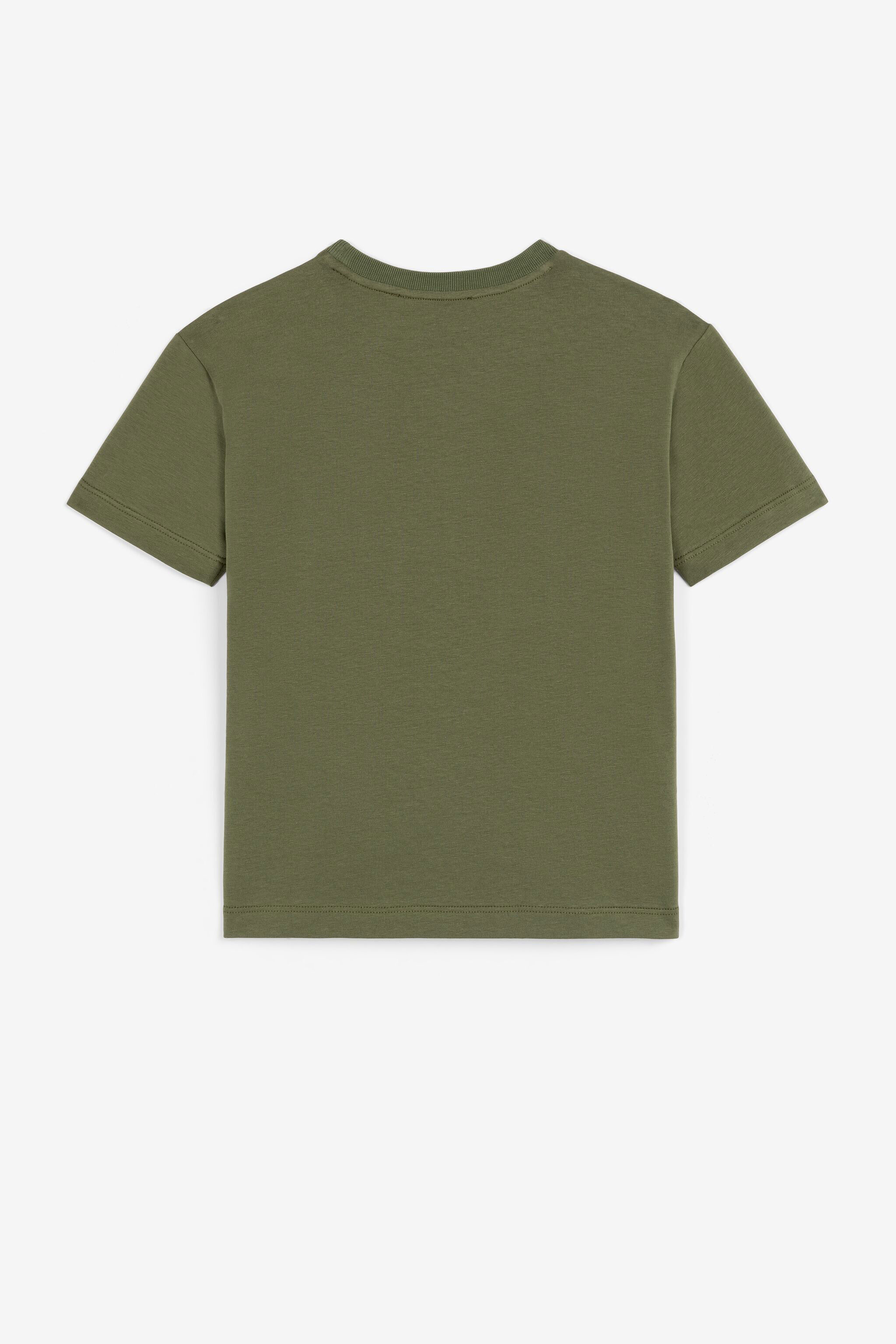 JU Dinosaur-Print T-Shirt Green QJT638-JV025