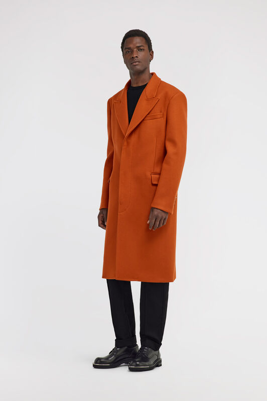 RC Cappotto con fodera Broccato Arancione TRT510-WH001