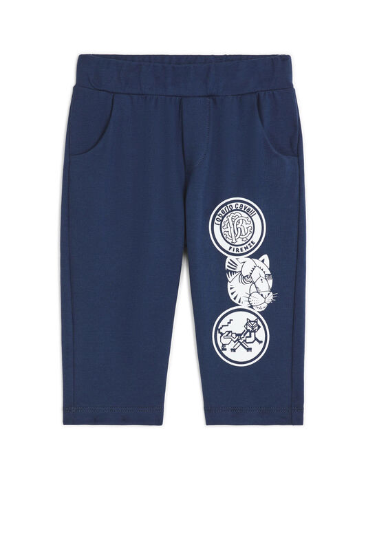JU Pantaloni con Monogram RC JU Pantaloni con Monogram RC ENSIGN BLUE/WHITE KJT20E-CF042
