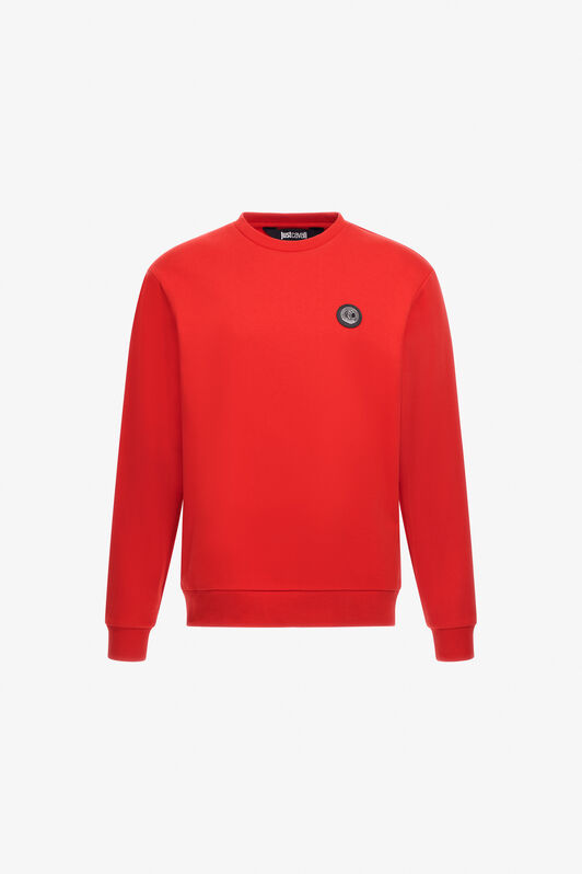 JC Just Cavalli Sweatshirt Red TFT053-TF070