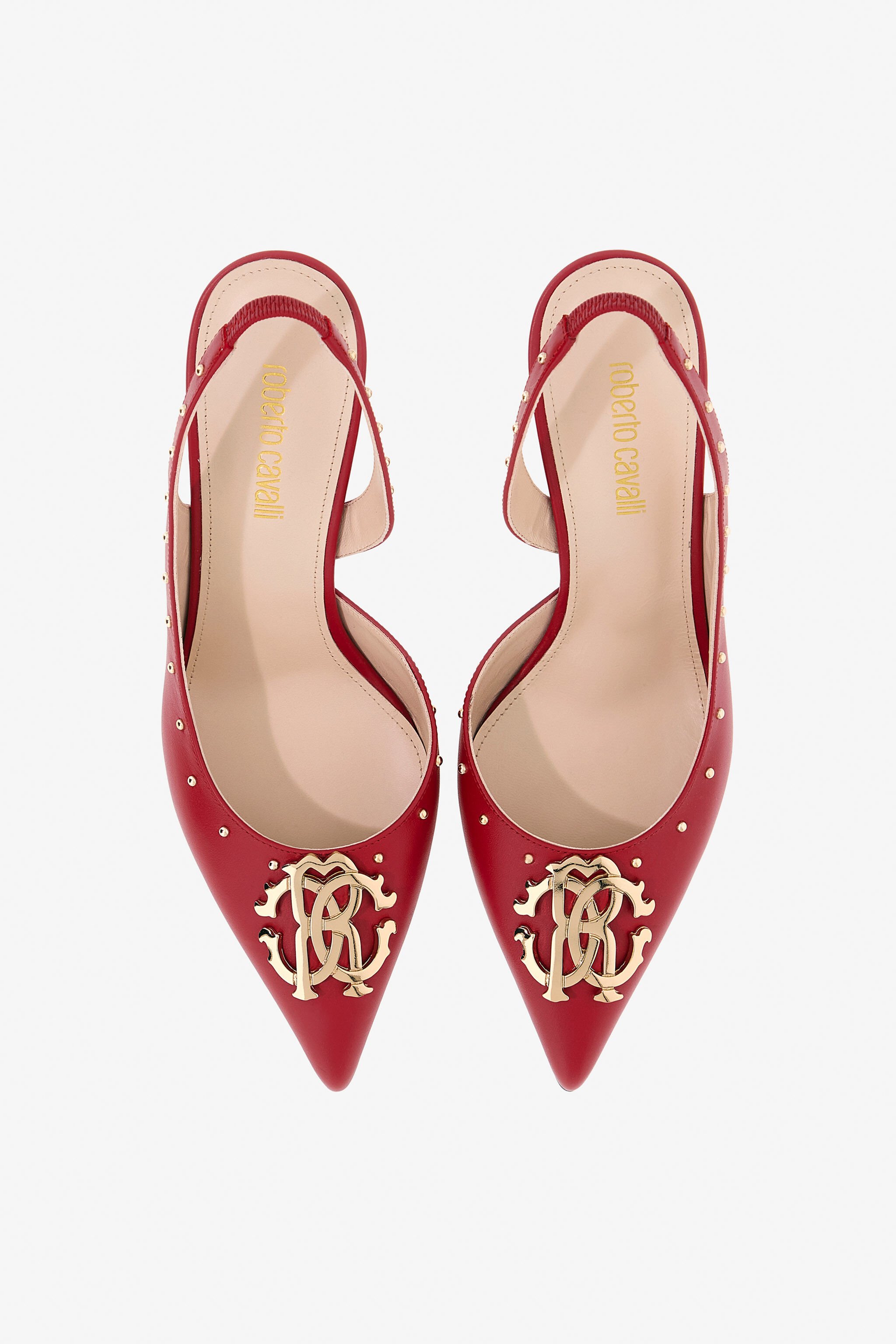 RC Leather Slingbacks Red OOS01E-PZ085