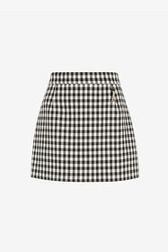 ${brand} Gingham Mini Skirt ${colorDescription} ${masterID}