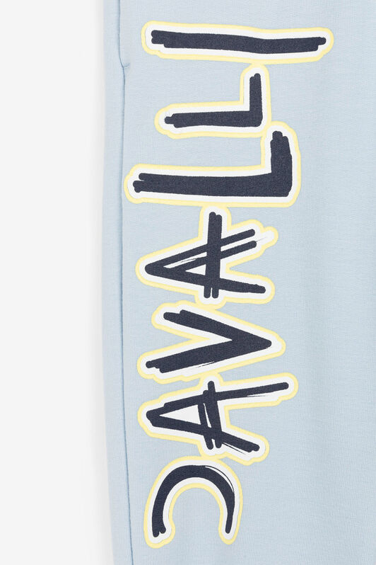 JU Logo-Print Sweatpants JU Logo-Print Sweatpants Light blue OJT20E-CF042
