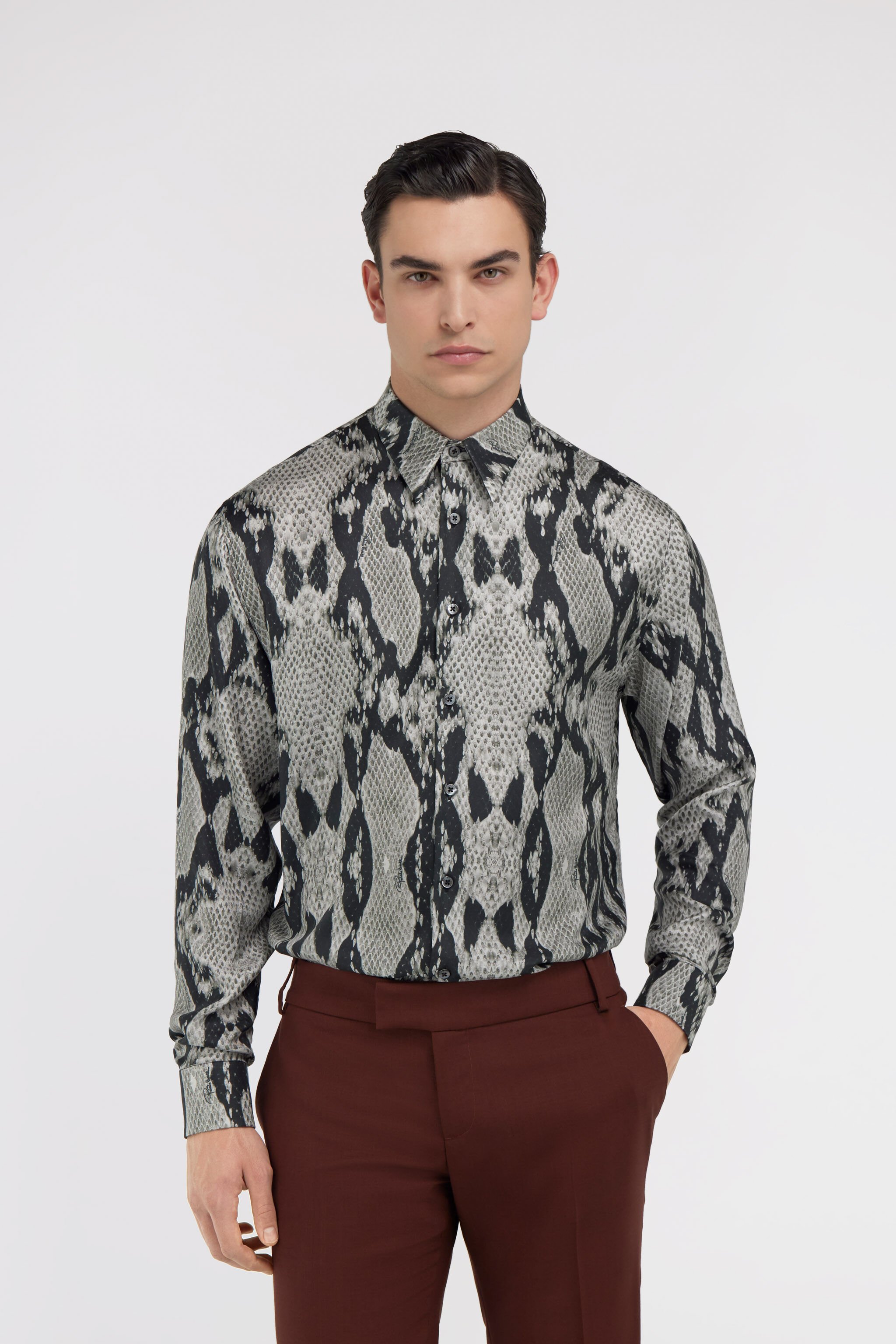 RC Camicia con stampa Nero/Bianco NOT70B-2NM82